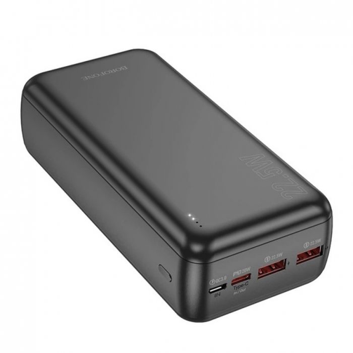 Портативна батарея 30000mAh Power Bank 22.5W Borofone type-c швидка зарядка