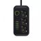 Сетевой фильтр-удлинитель 3 розетки 4USB и Type-C Port 3m Black