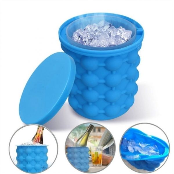 Силіконова форма відро для льоду Ice Cube Maker