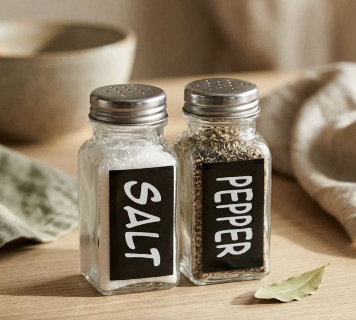 Сільничка та перечниця Salt pepper скло