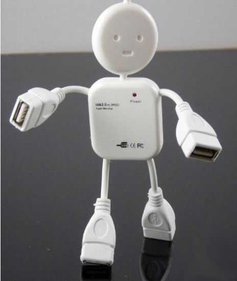 USB хаб hub 2.0 4 порти Людина Voltronic