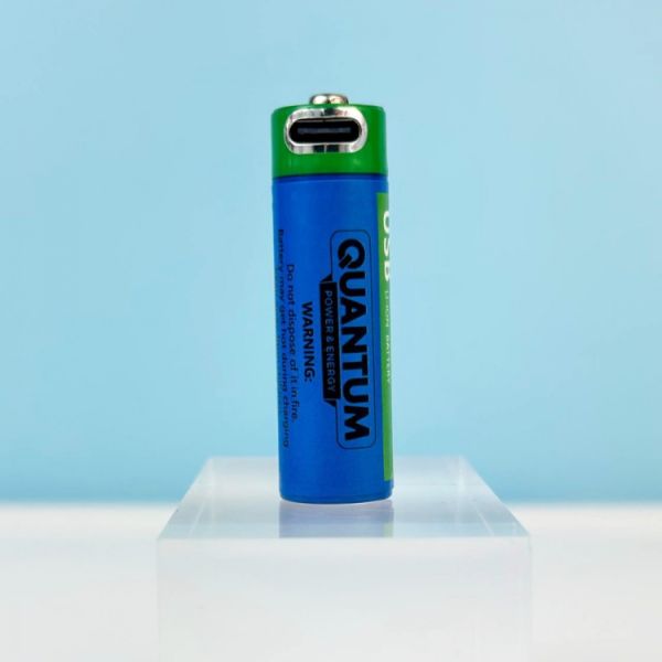 Вічна акумуляторна батарея АА Type-C 1950mAh 1.2V (заряджається від USB) 1шт